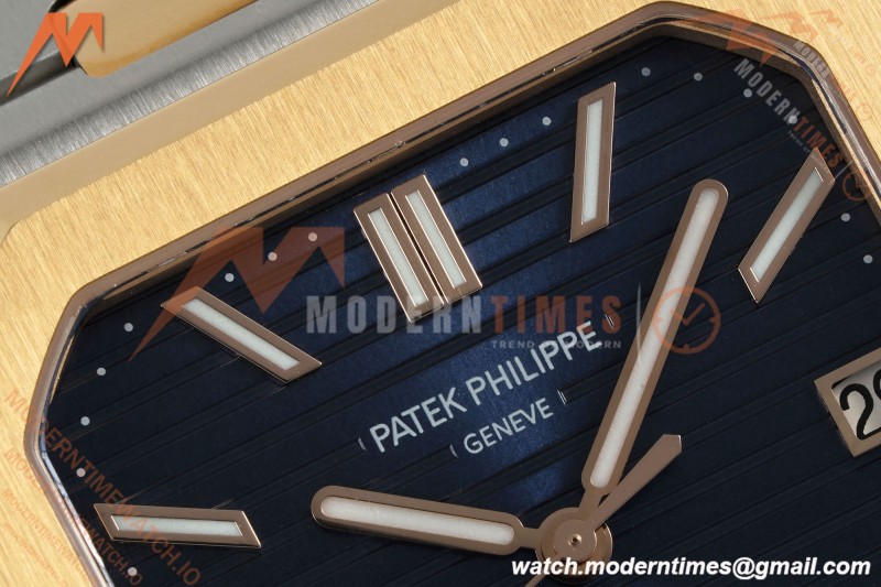 Patek Philippe - Cubitus 5821 45mm RG/SS Blue Dial PPF A330