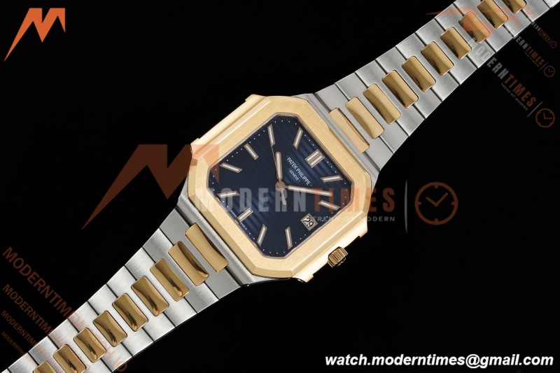 Patek Philippe - Cubitus 5821 45mm RG/SS Blue Dial PPF A330