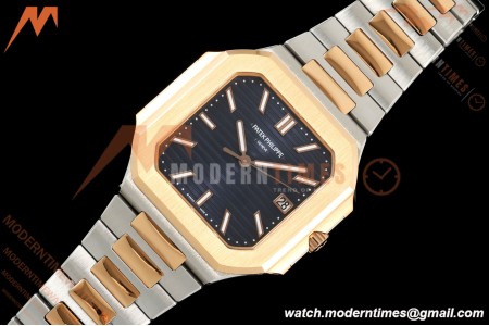 Patek Philippe - Cubitus 5821 45mm RG/SS Blue Dial BBF DD330 | 파텍 필립 - 쿠비투스 5821 45mm RG/SS 블루 다이얼 BBF DD330