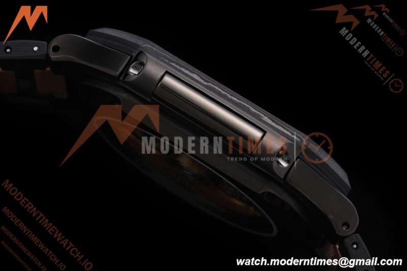 Patek Philippe - Cubitus 7128 40mm Black Carbon/RG Black Dial DIWF A324
