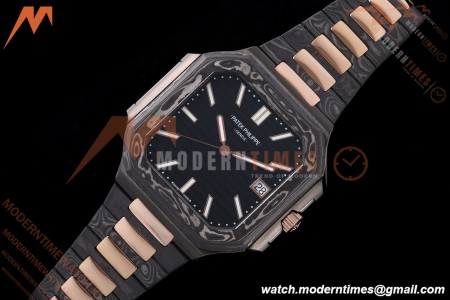 Patek Philippe - Cubitus 7128 40mm Black Carbon/RG Black Dial DIWF A324