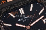 Patek Philippe - Cubitus 7128 40mm Black Carbon/RG Black Dial DIWF A324