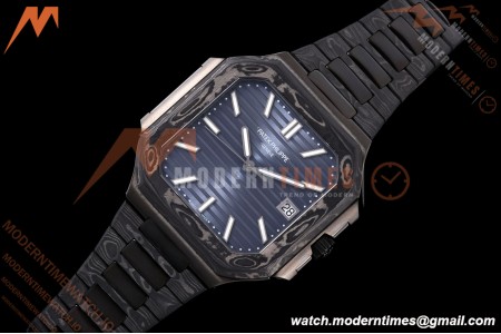 Patek Philippe - Cubitus 7128 40mm Black Carbon Blue Dial DIWF A324 | 파텍 필립 - 큐비투스 7128 40mm 블랙 카본 블루 다이얼 DIWF A324