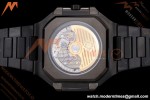 Patek Philippe - Cubitus 7128 40mm Black Carbon Blue Dial DIWF A324