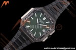 Patek Philippe - Cubitus 7128 40mm Black Carbon Green Dial DIWF A324