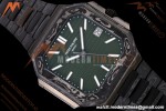 Patek Philippe - Cubitus 7128 40mm Black Carbon Green Dial DIWF A324