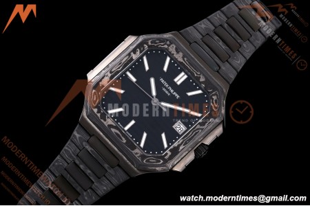 Patek Philippe - Cubitus 7128 40mm Black Carbon Black Dial DIWF A324
