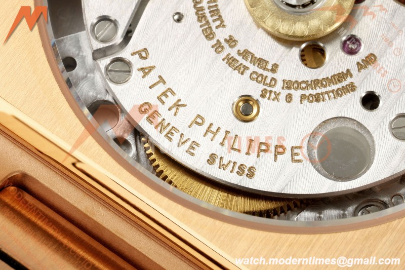 Patek Philippe - Cubitus 7128 40mm RG/RG Brown Stick Dial BBF DD330