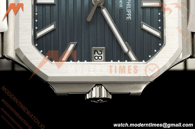 Patek Philippe - Cubitus 7128 40mm SS/SS Blue Stick Dial BBF DD330