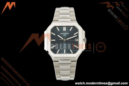 Patek Philippe - Cubitus 7128 40mm SS/SS Blue Stick Dial BBF DD330