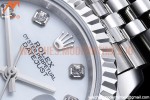 Rolex - DJ Ladies 28mm Jub Flt 904L SS/SS M-Wht/Dia GMF A2671