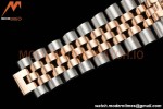 Rolex - Datejust 126331 41mm Jub Flt RG/SS P-Silv/Stk GDF MY8215