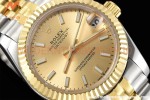 Rolex - Datejust Ladies 278273 31mm Jub Flt YG/SS Gold/Stk GDF MY8215