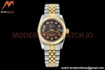Rolex - Datejust Ladies 278273 31mm Jub Flt YG/SS Brown Mop/Dia GDF MY8215