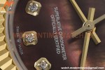 Rolex - Datejust Ladies 278273 31mm Jub Flt YG/SS Brown Mop/Dia GDF MY8215