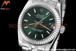 Rolex - Datejust Ladies 278274 31mm Jub Flt SS/SS Green/Stk GDF MY8215