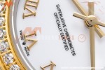 Rolex - Datejust Ladies 278383 31mm Jub Dia YG/SS Wht/Rmn GDF MY8215
