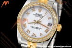 Rolex - Datejust Ladies 278383 31mm Jub Dia YG/SS Wht/Rmn GDF MY8215