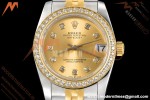 Rolex - Datejust Ladies 278383 31mm Jub Dia YG/SS Gold/Dia GDF MY8215