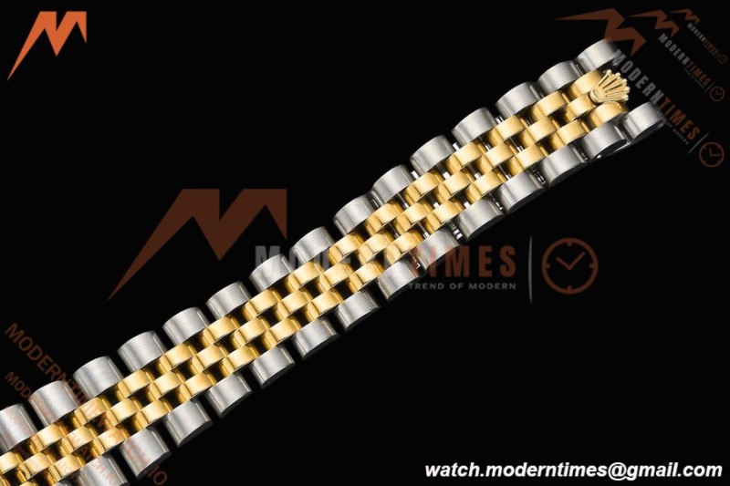 Rolex - Datejust Ladies 278383 31mm Jub Dia YG/SS Brn/Dia GDF MY8215