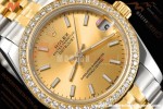 Rolex - Datejust Ladies 278383 31mm Jub Dia YG/SS Gold/Stk GDF MY8215