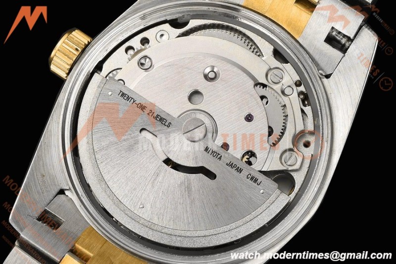 Rolex - Datejust Ladies 278383 31mm Jub Dia YG/SS Grn/Rmn GDF MY8215