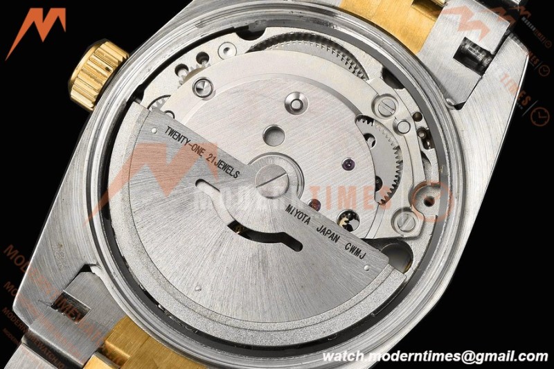 Rolex - Datejust Ladies 278383 31mm Jub Dia YG/SS Floral Motif/Dia GDF MY8215