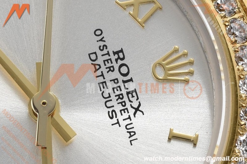 Rolex - Datejust Ladies 278383 31mm Jub Dia YG/SS Silv/Rmn GDF MY8215