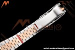 Rolex - Datejust 126231 36mm Jub Flt 904L RG/SS Silver Textured/Stk VSF VS3235