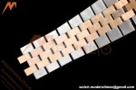 Rolex - Datejust 126231 36mm Jub Flt 904L RG/SS Silver Textured/Stk VSF VS3235