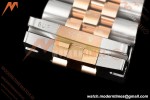 Rolex - Datejust 126231 36mm Jub Flt 904L RG/SS Silver Palm/Stk VSF VS3235