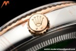 Rolex - Datejust 126231 36mm Jub Flt 904L RG/SS Silver Palm/Dia VSF VS3235