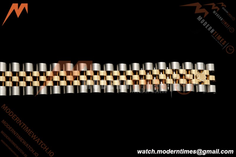 Rolex - Datejust Ladies 278383 31mm Jub Flt YG/SS Red/Dia GMF A2824