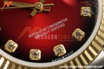 Rolex - Datejust Ladies 278383 31mm Jub Flt YG/SS Red/Dia GMF A2824
