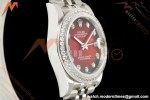 Rolex - Datejust Ladies 278274 31mm Jub Dia SS/SS Red/Dia GMF A2824 | 롤렉스 - 데이트저스트 레이디스 278274 31mm 주브 다이아 SS/SS 레드/다이아 GMF A2824