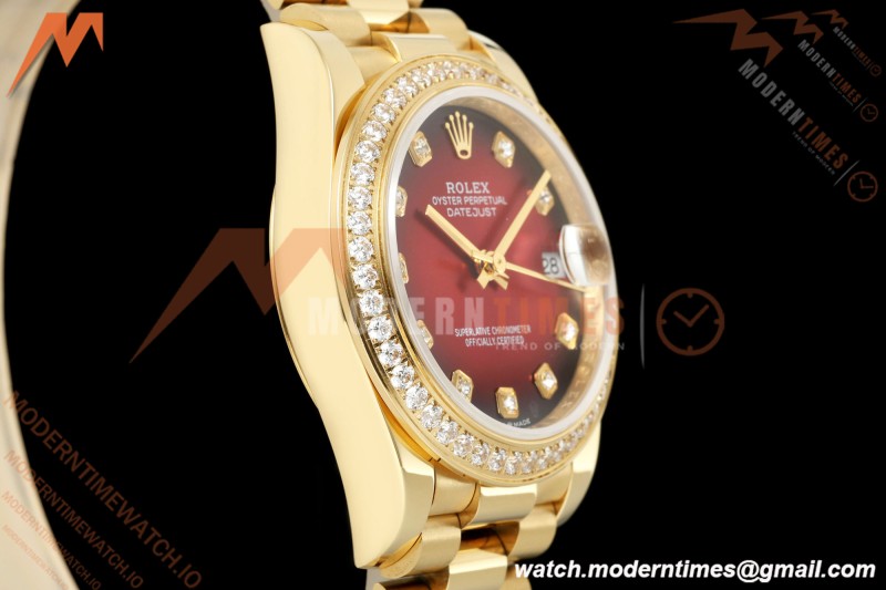 Rolex – Datejust Damen 278288RBR 31 mm Pre Dia YG/YG Rot/Dia GMF A2824 | 롤렉스 – 데이트저스트 데이멘 278288RBR 31mm Pre Dia YG/YG Rot/Dia GMF A2824