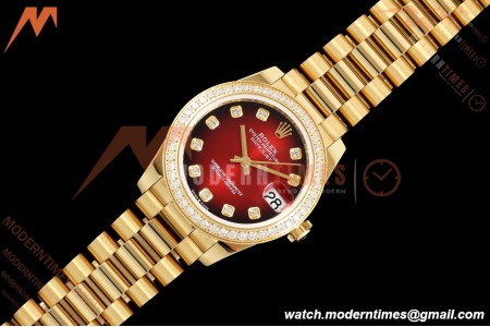 Rolex – Datejust Damen 278288RBR 31 mm Pre Dia YG/YG Rot/Dia GMF A2824