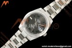 Rolex - Datejust 126334 41mm Wimbledon Oys Flt 904L SS/SS Grey/Rmn SCF VR3235
