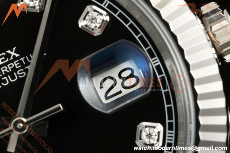 Rolex - Datejust 126334 41mm Oys Flt 904L SS/SS Blk/Dia SCF VR3235 | 롤렉스 데이트저스트 126334 41mm 오이스터 플랫 904L 스테인리스 스틸/스테인리스 스틸 블랙/다이아몬드 SCF VR3235