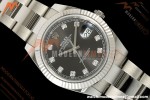 Rolex - Datejust 126334 41mm Oys Flt 904L SS/SS Gray/Dia SCF VR3235