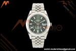 Rolex - Datejust 126334 41mm Jub Flt 904L SS/SS Grn/Stk SCF VR3235 | 롤렉스 - 데이트저스트 126334 41mm 주빌리 브레이슬릿 904L 스테인리스 스틸/스테인리스 스틸 그린 다이얼/스틱 인덱스 SCF VR3235 무브먼트
