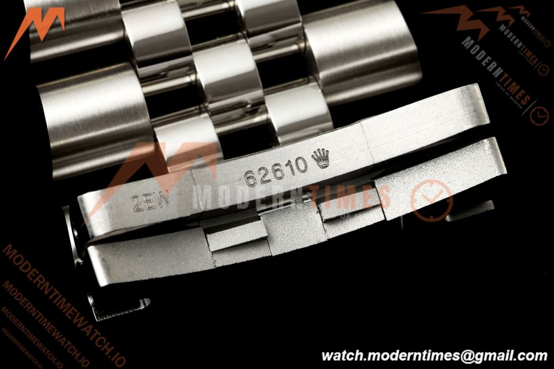 Rolex - Datejust 126334 41mm Jub Flt 904L SS/SS Grn/Stk SCF VR3235 | 롤렉스 - 데이트저스트 126334 41mm 주빌리 브레이슬릿 904L 스테인리스 스틸/스테인리스 스틸 그린 다이얼/스틱 인덱스 SCF VR3235 무브먼트
