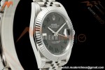 Rolex - Datejust 126334 41mm Wimbledon Jub Flt 904L SS/SS Grey/Rmn SCF VR3235