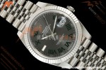 Rolex - Datejust 126334 41mm Wimbledon Jub Flt 904L SS/SS Grey/Rmn SCF VR3235
