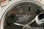 Rolex - Datejust 126334 41mm Wimbledon Jub Flt 904L SS/SS Grey/Rmn SCF VR3235