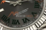 Rolex - Datejust 126334 41mm Wimbledon Jub Flt 904L SS/SS Grey/Rmn SCF VR3235