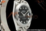 Rolex - Datejust 126334 41mm Jub Flt 904L SS/SS Blk/Dia SCF VR3235