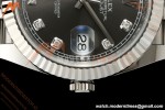 Rolex - Datejust 126334 41mm Jub Flt 904L SS/SS Gray/Dia SCF VR3235