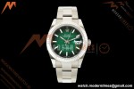 Rolex - Datejust 126334 41mm Oys Flt 904L SS/SS Ombre Green/Stk EWEF DD3235