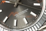 Rolex - Datejust 126334 41mm Jub Flt 904L SS/SS Grey/Stk MZF JH3235